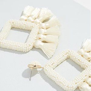 Bauble Bar Laniyah Tassel Statement Earrings